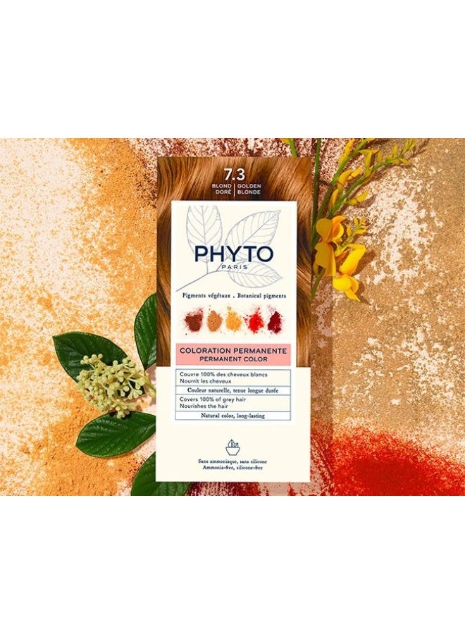Phyto Paris Phyto Color Permanent Color - Hair Colour: 7.3 Golden Blond - Image 3
